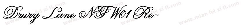 Drury Lane NF W01 Re字体转换